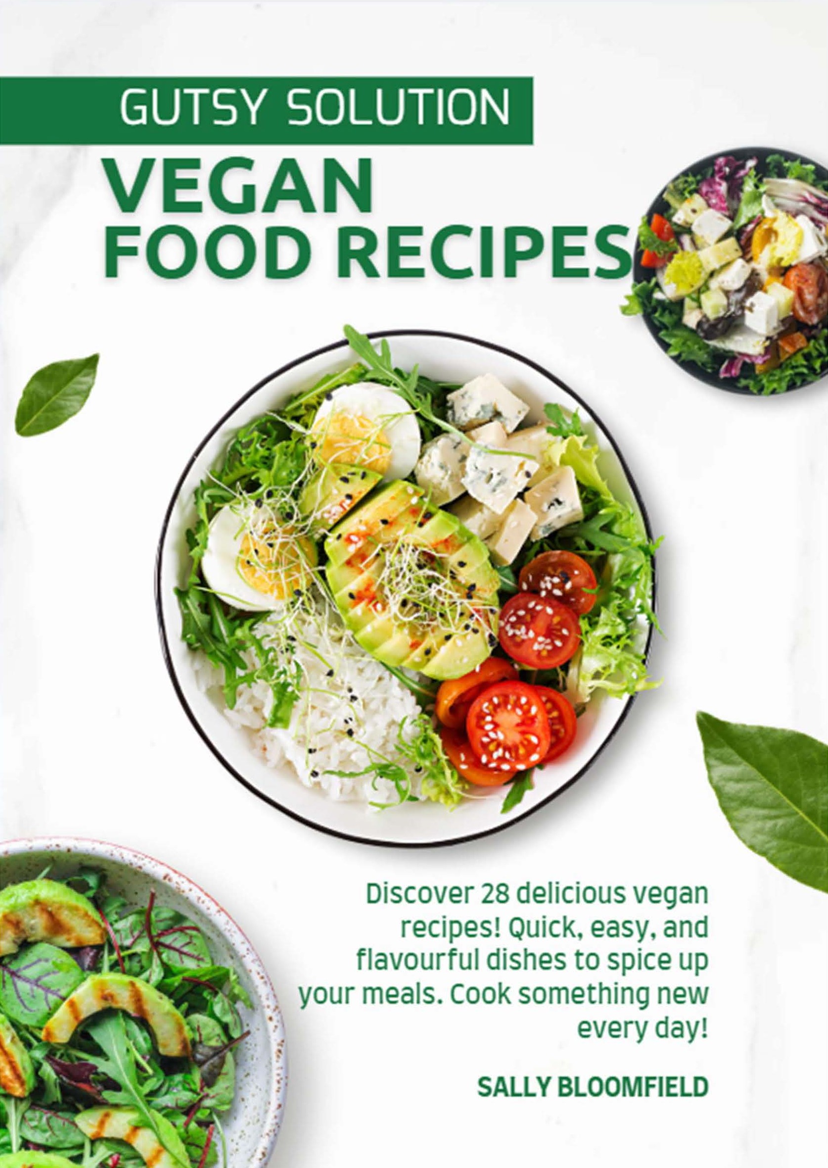 Gutsy Solution 28 Vegan Recipes eBook